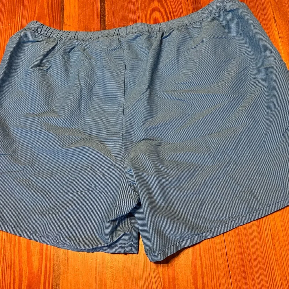 Stubbie Shorts Mens Extra Large Blue‎ Swim Trunks